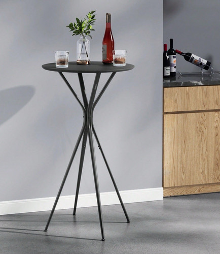 Black leg bar table steel - x,