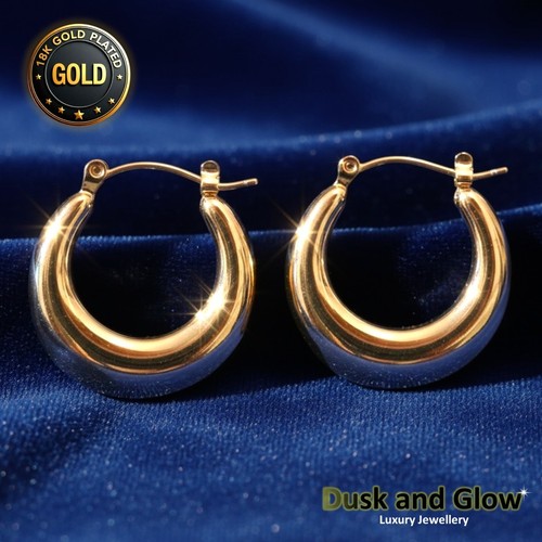 Womens gold hoop earrings - uk,