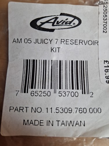 Avid juicy reservior kit - juicy, 7