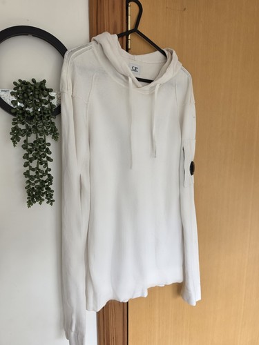 Company white pullover - c.p.,