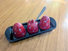 Jessie Tait Red Domino Cruet