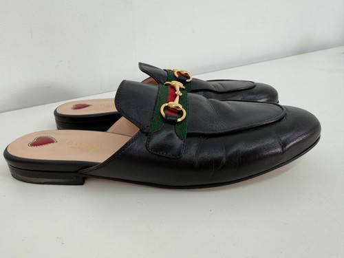 Gucci leather horsebit - , loafers