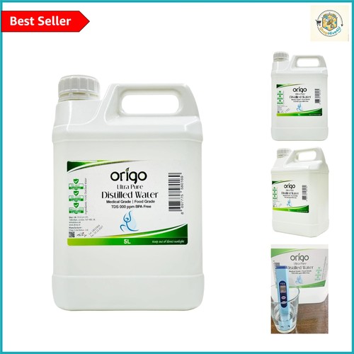 100 pure distilled water - 100%,