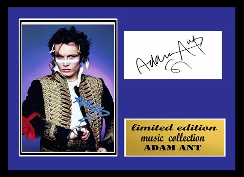 Adam ant signed limited - adam,