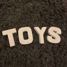 Paper Mache Letters, T O Y S