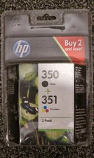 Genuine Original HP 350 Black