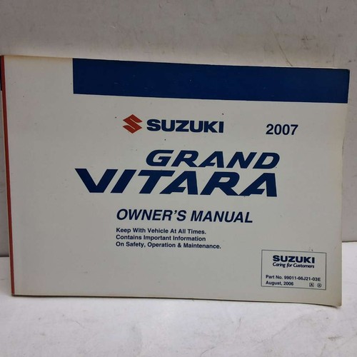 2007 suzuki grand vitara - grand,