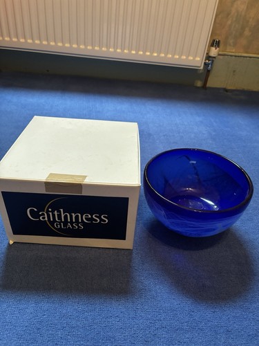 Caithness glass bowls - glass,