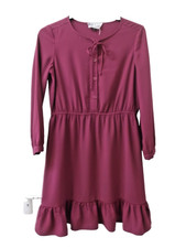 JAEGER BOUTIQUE WINE RED DRESS