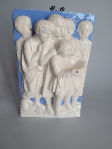 Formella maiolica cantagalli - formella,