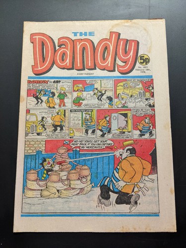 Dandy comic 1891 february - dandy,