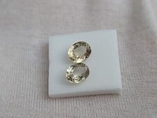 1.56 Ct IF  Zultanite/Csarite Diaspore 2Pcs   Oval 6.2 x 5.2 MM  Colour Change