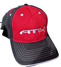 GMC TRUCK AT4 Hat / Cap RED / BLACK / WHITE LETTERING velcroback