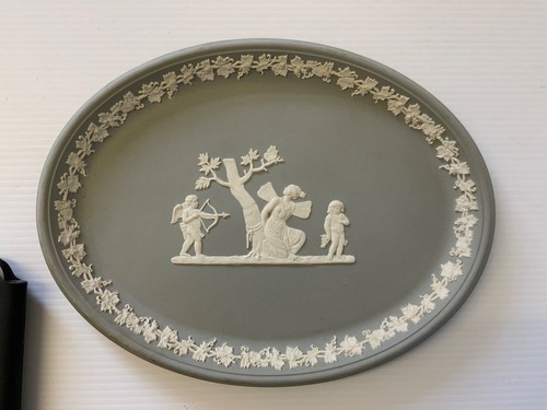 Wedgwood jasperware grey - grey, &
