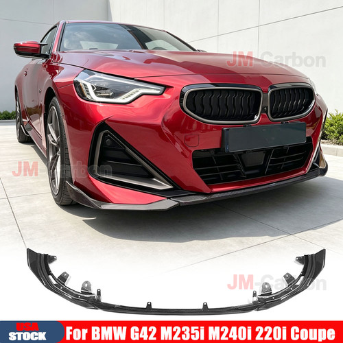 Dry carbon front bumper - front,