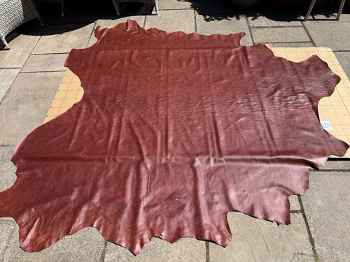 Tan brown leather whole cow - whole,