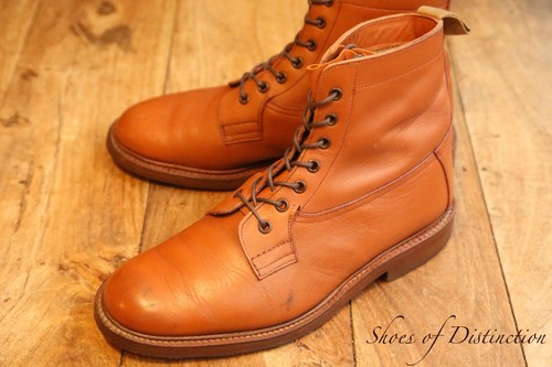 Tricker tan brown - tan, leather