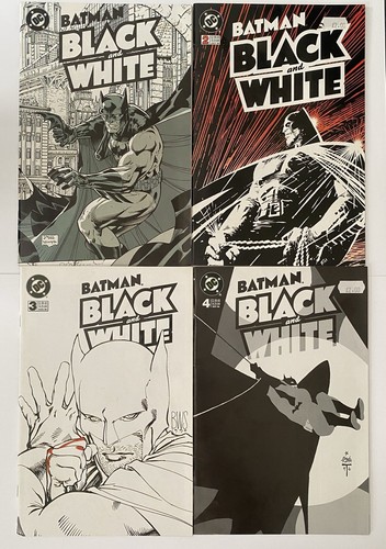 Batman black and white 4 - black, dc