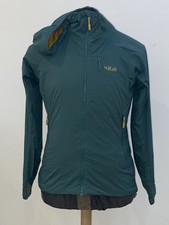 Rab VR Summit Jacket Vapour Rise Pertex Quantum Air Graphene Womens UK 10 Green