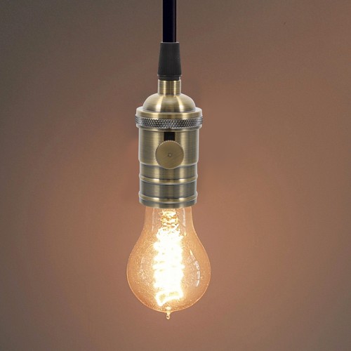Unique vintage light socket - vintage,