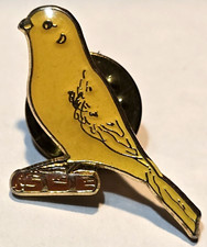 Border Fife Canary Lapel Pin