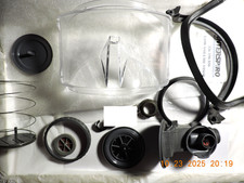 Interspiro Divator MKII mask visor + breathing valve parts AGA scuba dive