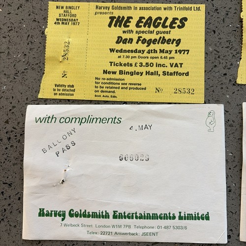 The eagles ticket bingley - the,