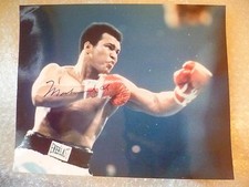 Muhammad Ali Autograph Photo