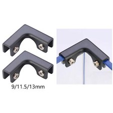2pcs Aquarium Fixing Bracket Glass Fixing Clip Glass Corner Cover Fish Tank