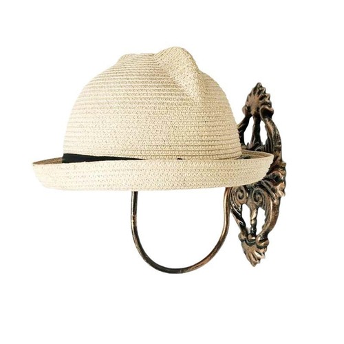 Wall mounted hat - wig, display