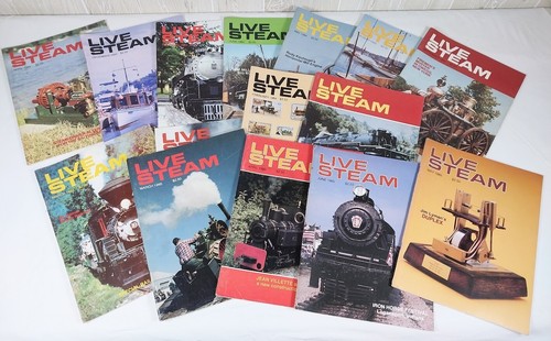 Live steam magazines piece - magazines, 15