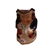Small Early 20th Century Allertons Staffordshire Pottery Toby Jug - c.1920's