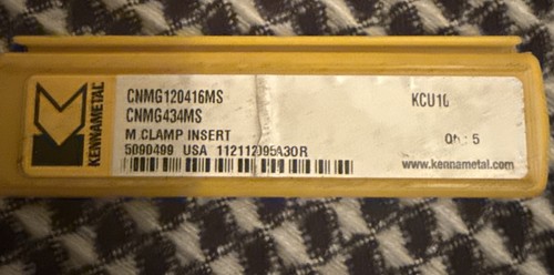 Kennametal carbide inserts - 5,