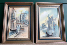 Vintage Venice Oil Paintings