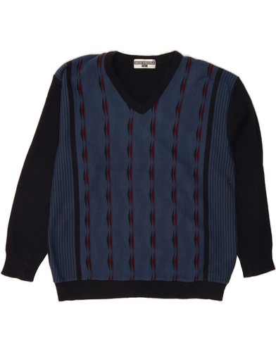 Vintage mens neck jumper - v-neck,