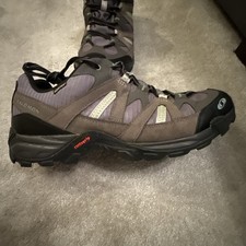 Salomon professional Gore-Tex Hiking Shoes Green/Grey UK 11 Men’s Trail New  