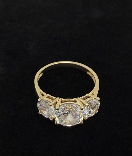 Gold band 5ct total - 14, k