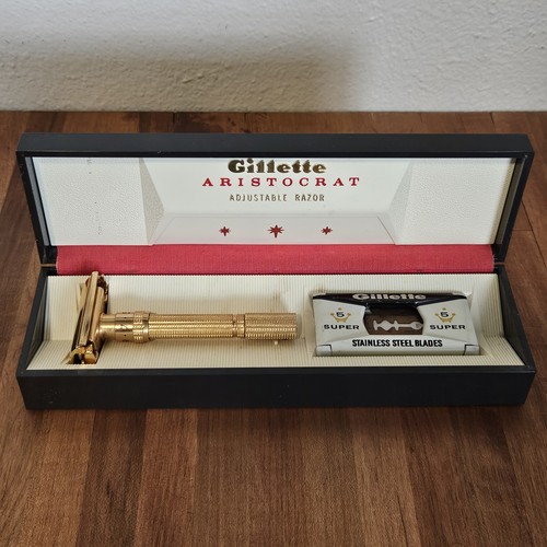Gillette aristocrat 1965 gold - 1965,