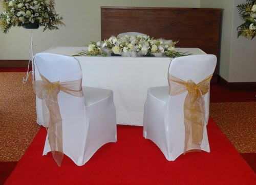 Gold chair sashes wider - 50,