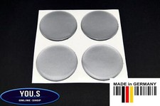 4 Hub Caps Silicone Sticker