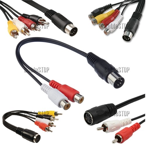 Pin din rca cables - pin, bang