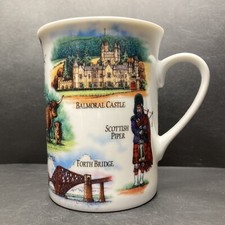 Historical Scotland Ceramics Balmoral Castle Forth Bridge Ceramic Mug Etc Elgate