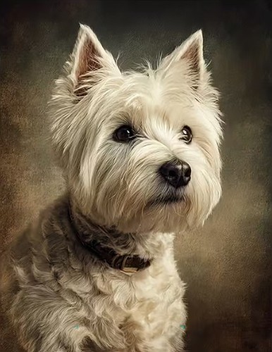 West highland terrier dog - terrier,