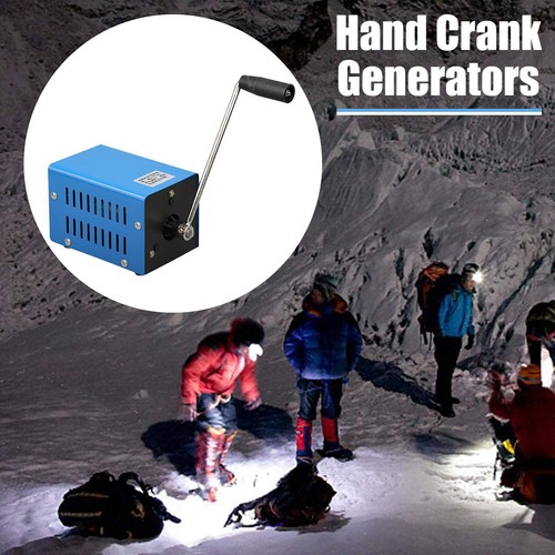 Portable manual hand crank - portable,