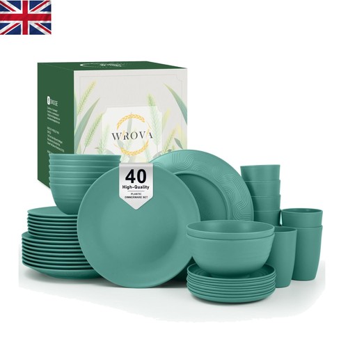 Lightweight pcs dinnerware - 40,
