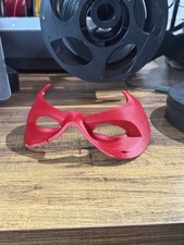 Red Hood 3D Printed Mask –