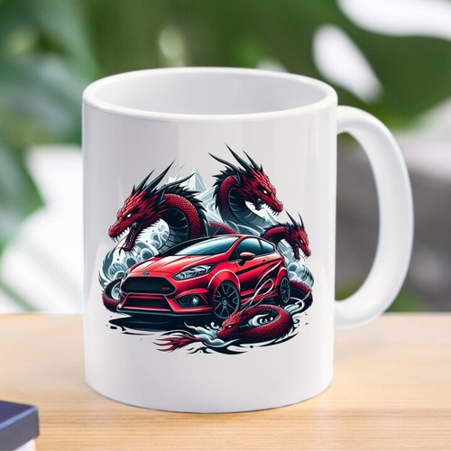 Ford fiesta mug inspired car - mug,