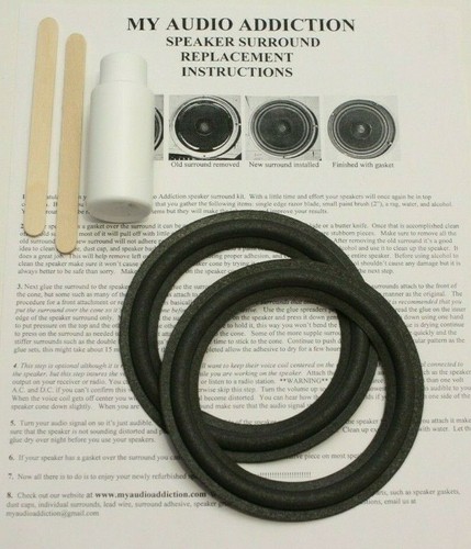 Foam speaker repair kit - foam,