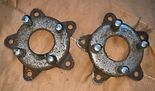 VW 5 Bolt To 4 Bolt Wheel Adapters. Pair With Wheel Nuts.