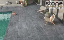 40 X CREEK WAVE NERO 900X600X20MM (22m2) PORCELAIN TILES.DEL INC